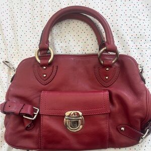 Marc Jacob’s Burgundy Leather Handbag